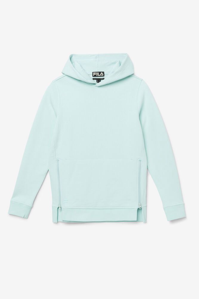 Fila Hoodie Maddox Pullover Womens Blue - India QTU-892437